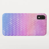 Coques Case-Mate iPhone Motif Iridescente Zig Zag (Dos (Horizontal))