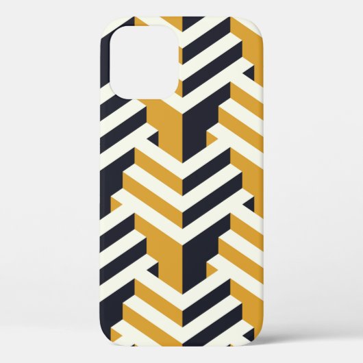 Coques Case-Mate iPhone Motif isométrique sans fil, déco, motif, couteaux (Verso)
