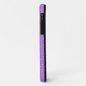Coques Case-Mate iPhone Motif Jacquard Hexagonal Violet sans joint (Dos/Gauche)