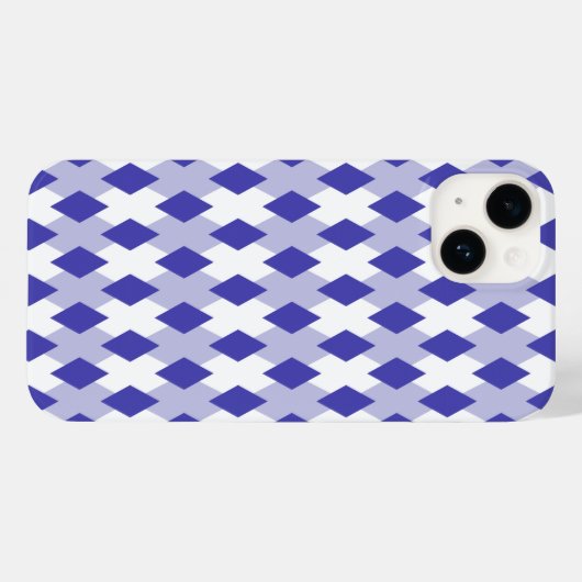 Coques Case-Mate iPhone Motif Jacquard Plaid_4A46B0 (Verso (horizontal))