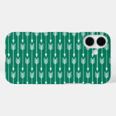 Coques Case-Mate iPhone Motif Jade Green Flèches (Verso (horizontal))
