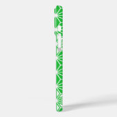 Coques Case-Mate iPhone Motif japonais Asanoha - vert jade (Verso / Gauche)