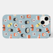 Coques Case-Mate iPhone Motif japonais de sushi (Verso (horizontal))