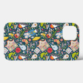 Coques Case-Mate iPhone Motif japonais sans joint (Verso (horizontal))