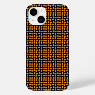 Coque Pour iPhone 14 motif jaune Abstrait