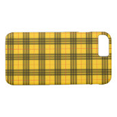 Coques Case-Mate iPhone Motif jaune de plaid (Dos (Horizontal))
