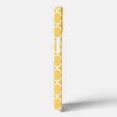 Coques Case-Mate iPhone Motif jaune de Quatrefoil (Verso / Droite)