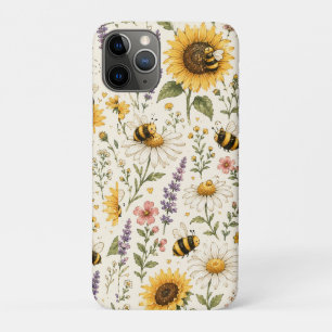 Case-Mate iPhone Case Motif joli bourdon et fleurs sauvages