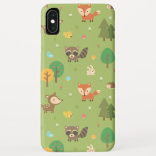 Coques Pour iPhone Motif joli d'animaux de la forêt