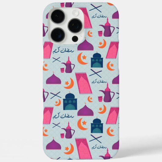 Coques Case-Mate iPhone Motif joyeux de Ramadan (Verso)