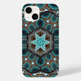 Coque Pour iPhone 14 Motif Kaledioscope