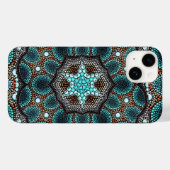 Coques Case-Mate iPhone Motif Kaledioscope (Verso (horizontal))