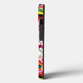 Coques Case-Mate iPhone Motif kaléidoscope de crayon brillant (Verso / Gauche)