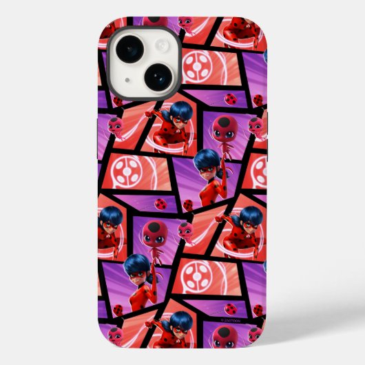 Coques Case-Mate iPhone Motif Ladybug & Tikki (Verso)