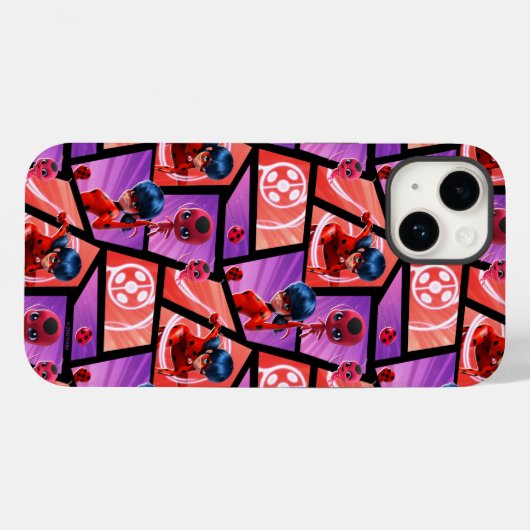 Coques Case-Mate iPhone Motif Ladybug & Tikki (Verso (horizontal))