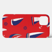 Coques Case-Mate iPhone Motif Lean Sailboat (Verso (horizontal))