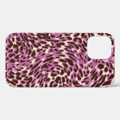 Coques Case-Mate iPhone Motif léopard, Empreinte de léopard, Poster de ani (Verso (horizontal))