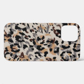 Coques Case-Mate iPhone Motif léopard, motif jaguar, fourrure animale (Verso (horizontal))