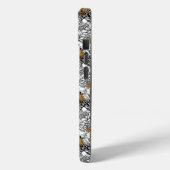 Coques Case-Mate iPhone Motif Leopard & Peonies (Verso / Gauche)