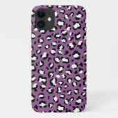 Coques Case-Mate iPhone Motif léopard, Spots léopards, Leopard pourpre (Dos)