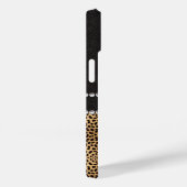 Coques Case-Mate iPhone Motif Léopard Strass Diamants Monogramme (Verso / Droite)