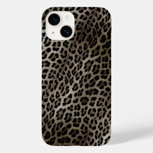 Coques Case-Mate iPhone Motif léopard, tigre, peau de léopard, élégant, (Verso)