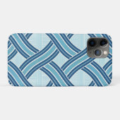 Coques Case-Mate iPhone Motif Lignes Bleues (Dos (Horizontal))