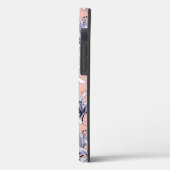 Coques Case-Mate iPhone Motif Lillies rose et blanc (Verso / Gauche)