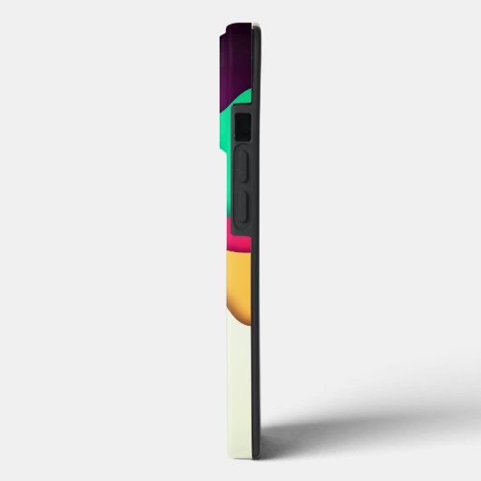 Coques Case-Mate iPhone motif liquide 3D (Verso / Gauche)