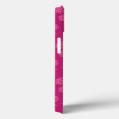 Coques Case-Mate iPhone Motif Magenta Berry (Verso / Droite)