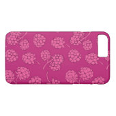 Coques Case-Mate iPhone Motif magenta de baie (Dos (Horizontal))