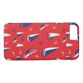 Coques Case-Mate iPhone Motif maigre de voilier (Dos (Horizontal))