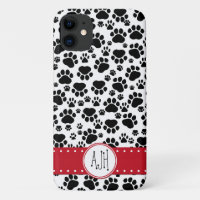 Motif mâle, Patrouilles de chien, noir et blanc, M