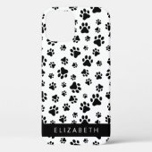 Coques Case-Mate iPhone Motif mâle, Patrouilles de chien, Noir et Blanc, V (Verso)