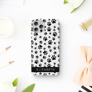 Case-Mate iPhone Case Motif mâle, Patrouilles de chien, Noir et Blanc, V