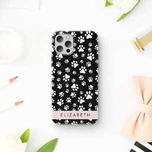 Case-Mate iPhone Case Motif mâle, Patrouilles de chien, Noir et Blanc, V