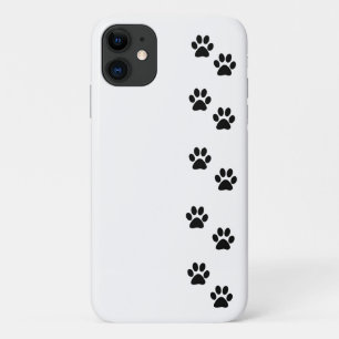 Coques Pour iPhone Motif mâle, pattes de chien, Empreintes de pattes,