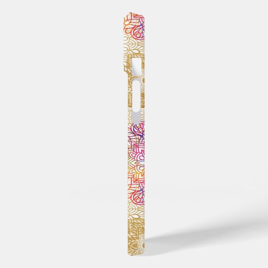 Coques Case-Mate iPhone Motif Mandala (Verso / Gauche)