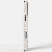 Coques Case-Mate iPhone Motif Mandala Beige et Crème (Verso / Droite)