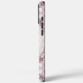 Coques Case-Mate iPhone Motif Mandala Rose Pâle et Menthe (Verso / Gauche)