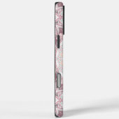 Coques Case-Mate iPhone Motif Mandala Rose Pâle et Menthe (Verso / Droite)