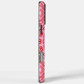 Coques Case-Mate iPhone Motif Mandala Rouge et Rose (Verso / Droite)