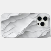Coques Case-Mate iPhone 🌊 Motif Marbré Épuré et Moderne 🌊 (Verso (horizontal))