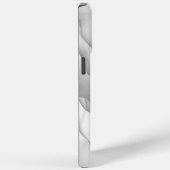 Coques Case-Mate iPhone 🌊 Motif Marbré Épuré et Moderne 🌊 (Verso / Droite)