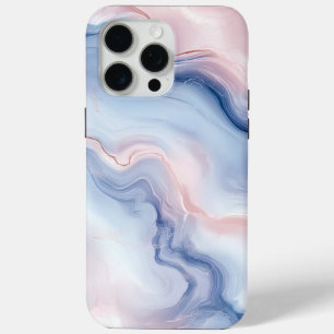 Coque iPhone 15 Pro Max 🎨 Motif Marbré Pastel Doux et Élégant 🎨