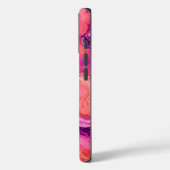 Coques Case-Mate iPhone Motif Marbre Rose Orange Violet (Verso / Gauche)