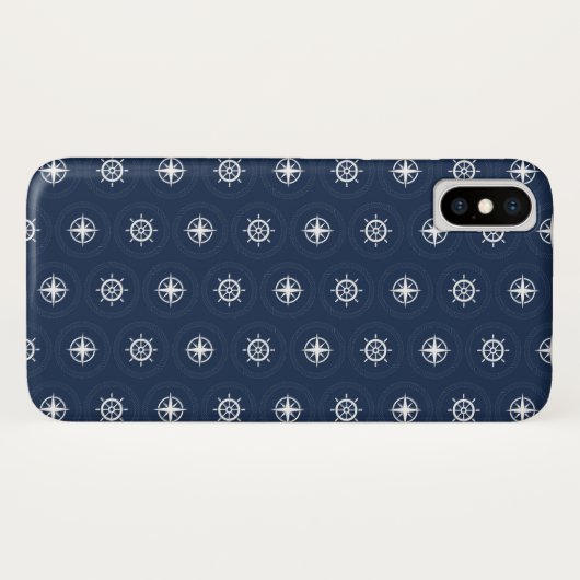 Coques Case-Mate iPhone Motif maritime d'outil (Dos (Horizontal))