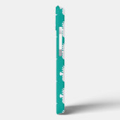 Coques Case-Mate iPhone Motif maritime turquoise 1 (Verso / Gauche)