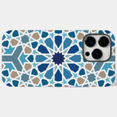 Coques Case-Mate iPhone Motif marocain en carreaux (Verso (horizontal))