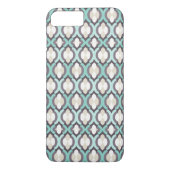 Coques Case-Mate iPhone Motif marocain turquoise (Dos)
